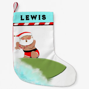 Surfing Hawaii Holiday Kleiner Weihnachtsstrumpf