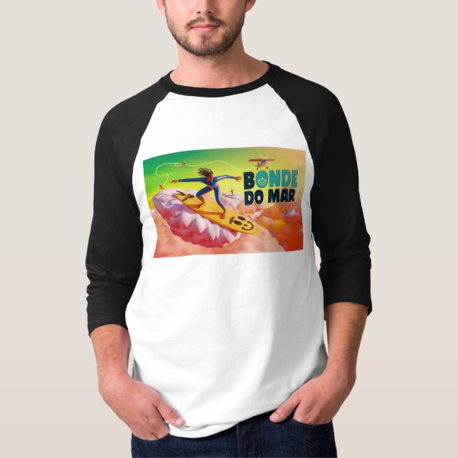 Surfing inthe Cloud - Bonde do Mar T-Shirt (Vorderseite)