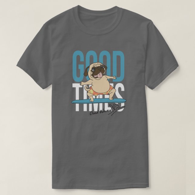 Surfing-Mops T-Shirt (Design vorne)