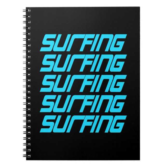 Surfing Notizblock (Vorderseite)