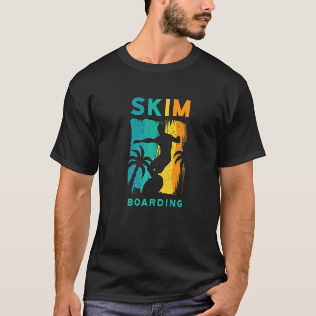 Surfing  SKIM Boarding T-Shirt (Vorderseite)