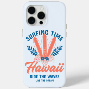 Surfing Time Hawaii Reite die Wellen Case-Mate iPhone Hülle