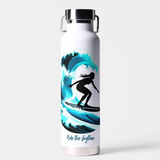 surfing trinkflasche (Vorne)