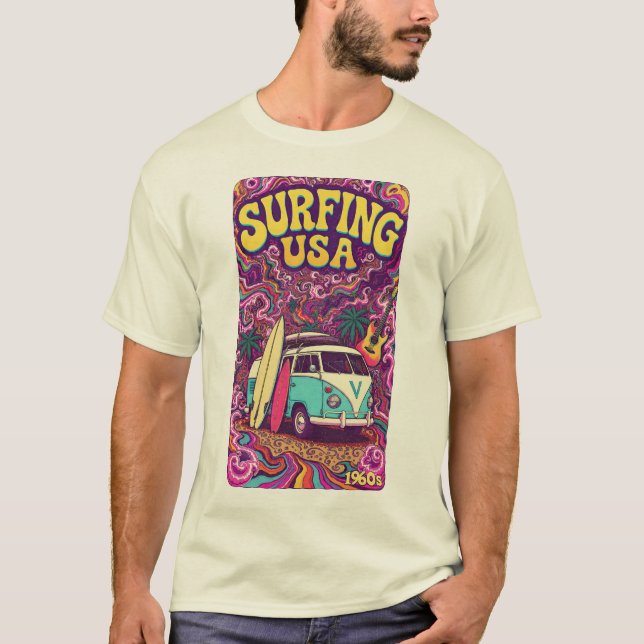 Surfing USA T-Shirt (Vorderseite)