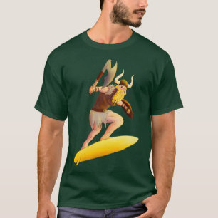 Surfing Viking Classic TShirt