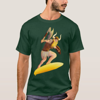 Surfing Viking Classic TShirt