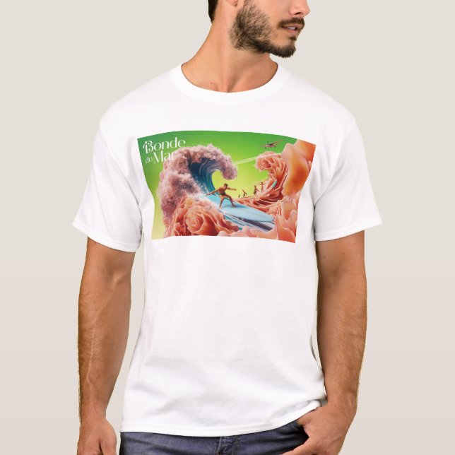 Surfing with the Crowd - BD T-Shirt (Vorderseite)