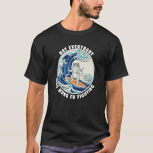 Surfkater Reitet auf der Welle von Kanagawa, nicht T-Shirt