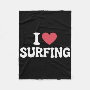 Surfkunst Für Männer Frauen Surfer Surfboard Liebh Fleecedecke