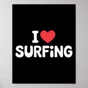 Surfkunst Für Männer Frauen Surfer Surfboard Liebh Poster