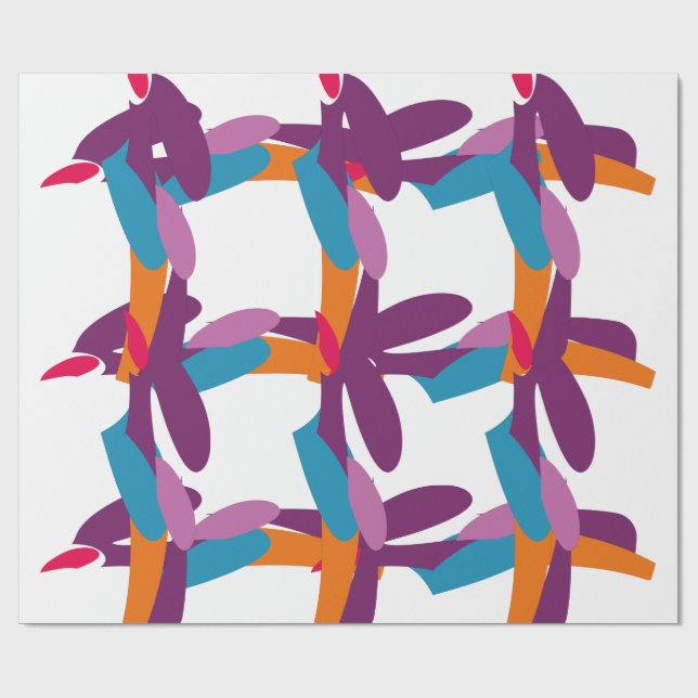 SURFMMER ANGELA SURF BY MASANSER PIXELAT GESCHENKPAPIER (Flach)