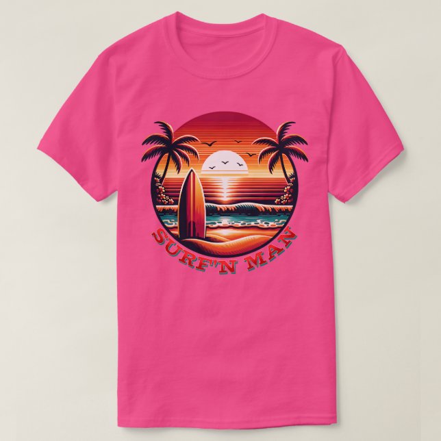 Surfn Man TShirt (Design vorne)