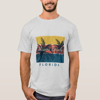 Surfparadies Miami Beach Florida T-Shirt