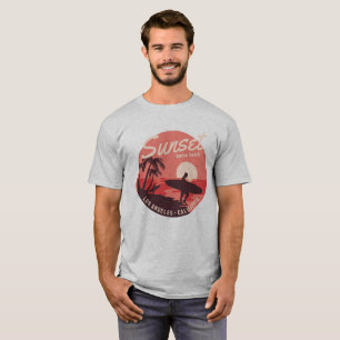 Surfparadies Sonnenuntergang T-Shirt