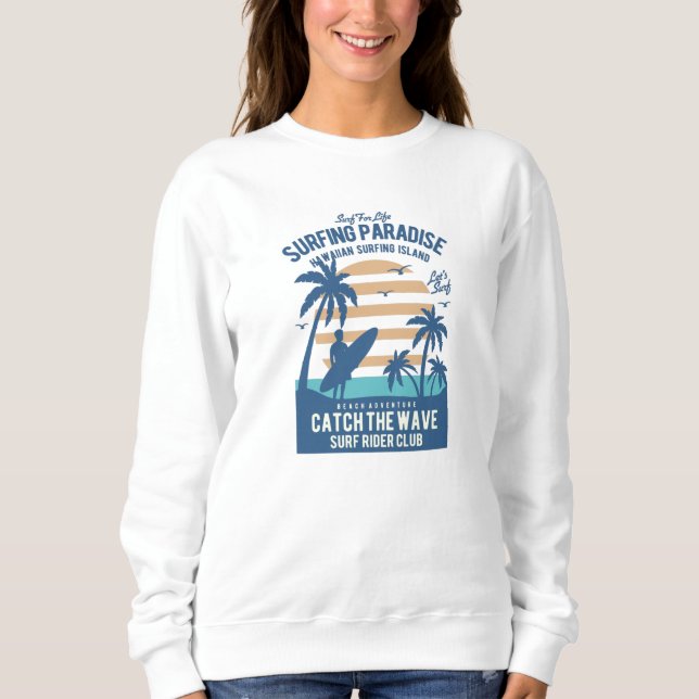 Surfparadies Sweatshirt (Vorderseite)