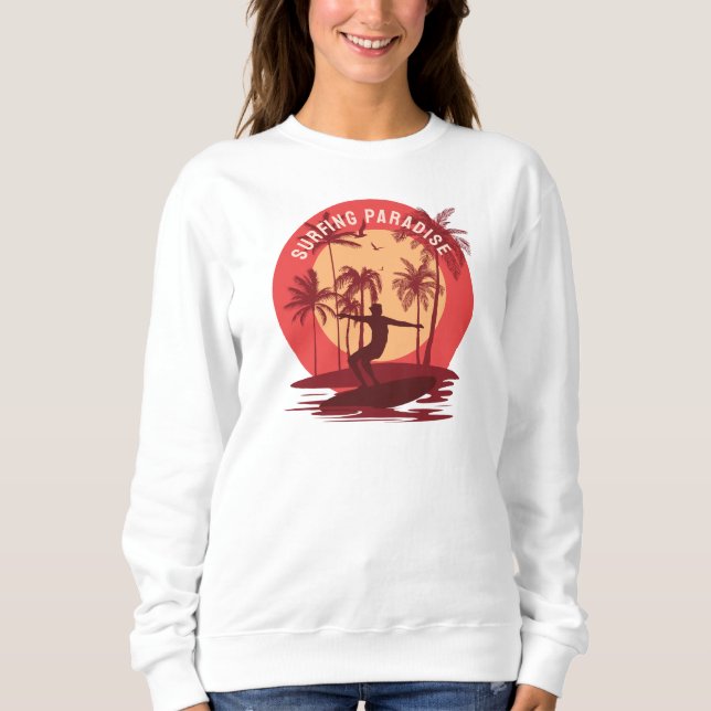 Surfparadies Sweatshirt (Vorderseite)
