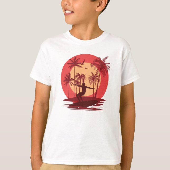 Surfparadies T-Shirt (Vorderseite)