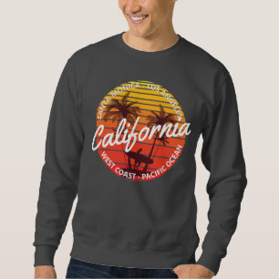 Surfparadies Westküste Kalifornien Sweatshirt