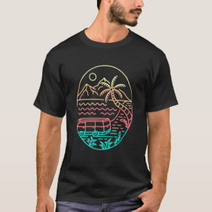 Surfreisen Sommerwochen für Männer und Frauen T-Shirt