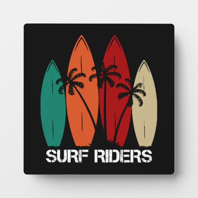 Surfreiter Fotoplatte (Vorderseite)