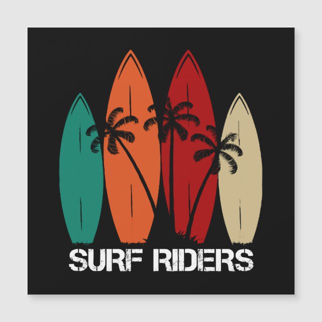 Surfreiter Magnetkarte (Vorderseite)