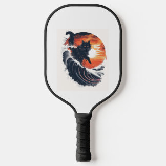 Surf's Up Cat Pickleball Schläger