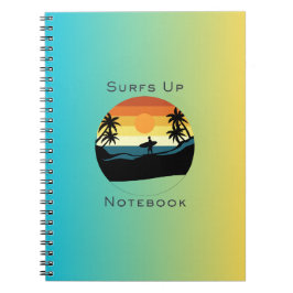 Surfs-up-Notebook Notizblock