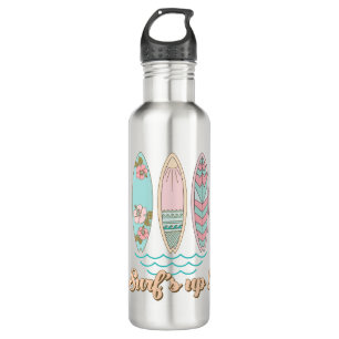 Surf's Up Surfbretter Summer Beach Life Edelstahlflasche
