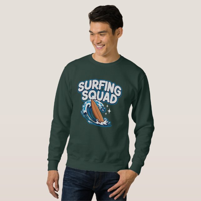 Surfscheibe Sweatshirt (Vorne ganz)