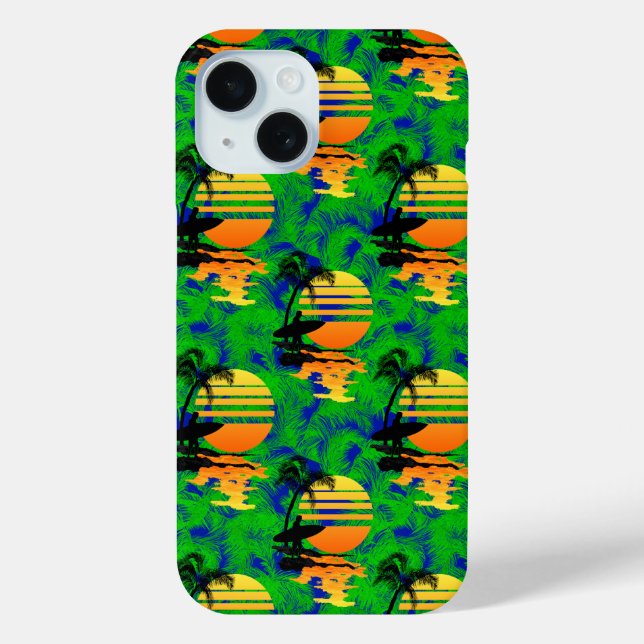 Surfsonne Case-Mate iPhone Hülle (Rückseite)
