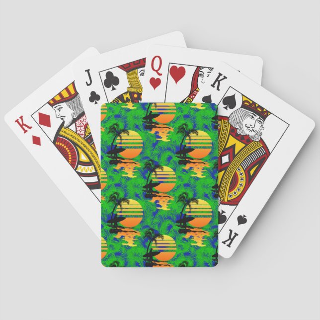 Surfsonne Spielkarten (Rückseite)