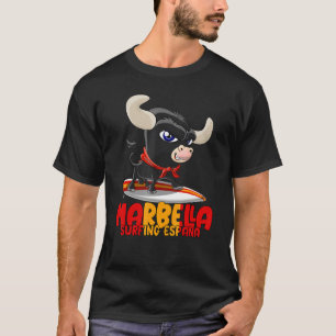 Surfspot Spanien Marbella mit Niedlichem Taurus T-Shirt
