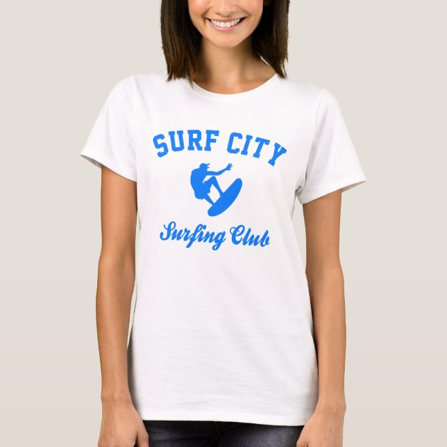 Surfstadt T-Shirt (Vorderseite)