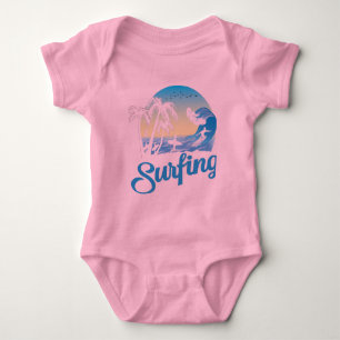 Surfstrand Baby Strampler