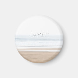 Surfstrand personalisiert magnet