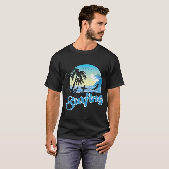 Surfstrand T-Shirt (Vorne ganz)