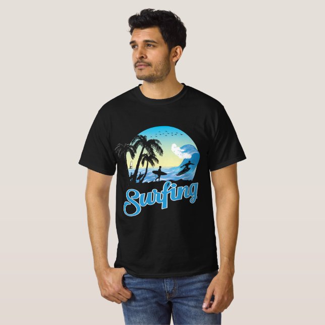 Surfstrand T-Shirt (Vorne ganz)