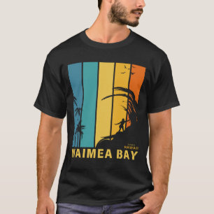 Surfstrand Waimea Bay Oahu Hawaii T-Shirt