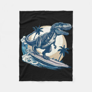 Surft Tyrannosaurus Rex Surft Dinosaur Lo Fleecedecke