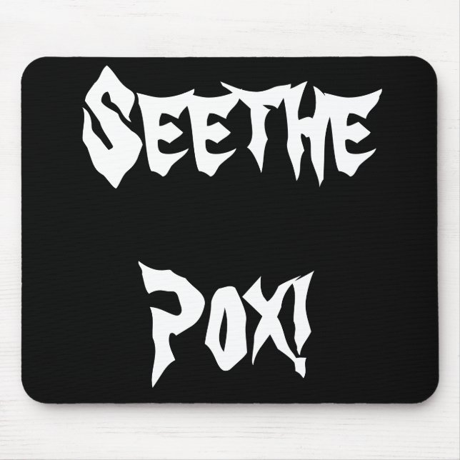Surfthe Pocken! Mousepad (Vorne)