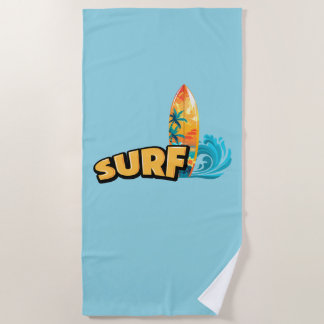 Surftuch für Surfliebhaber Strandtuch