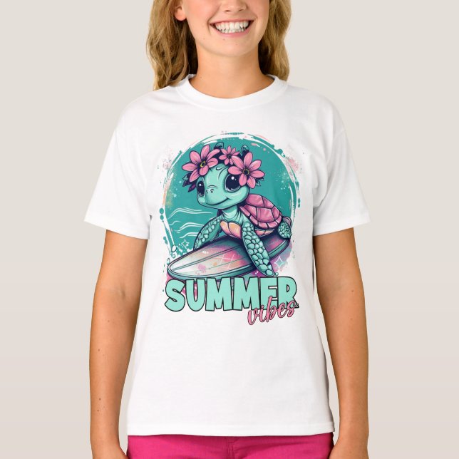 Surfturtle T-Shirt (Vorderseite)