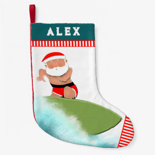 Surfurlaub Geschenk Kleiner Weihnachtsstrumpf