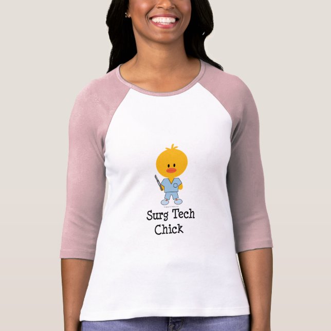 Surg Technologie-Kükenraglan-T-Shirt T-Shirt (Vorderseite)