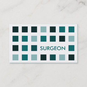 SURGEON (Mod-Quadrate) Visitenkarte
