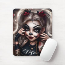 Surie Woman With Clown Makeup 4