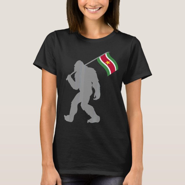 Surinam-Flagge T-Shirt (Vorderseite)