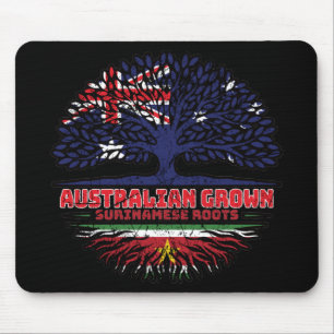 Surinam Surinamese Australier Australien Baumwurze Mousepad