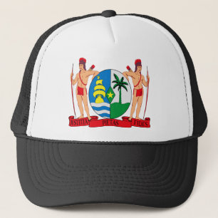 Surinam-Wappen Truckerkappe