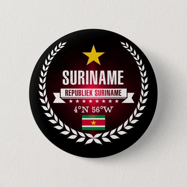 Suriname Button (Vorderseite)
